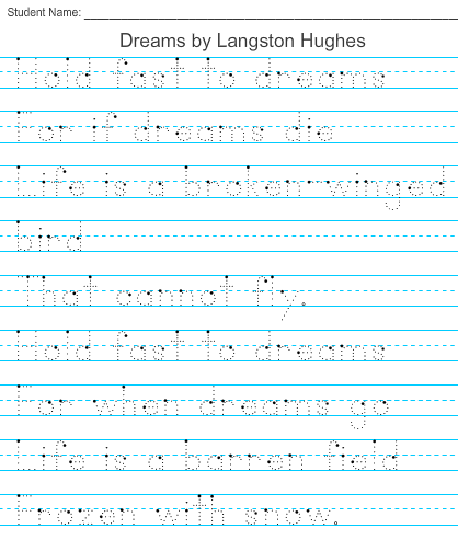 Design Your Own Handwriting Sheets | CollectEdNY