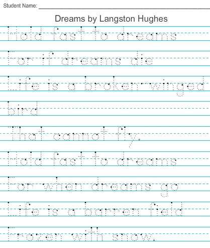 Design Your Own Handwriting Sheets